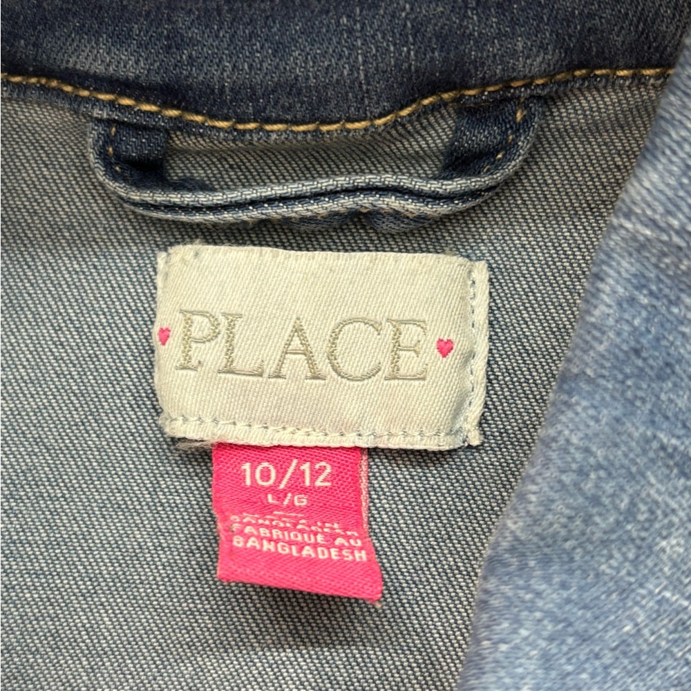 Place Kids Denim Jacket with Button Details - Picture 4 of 8